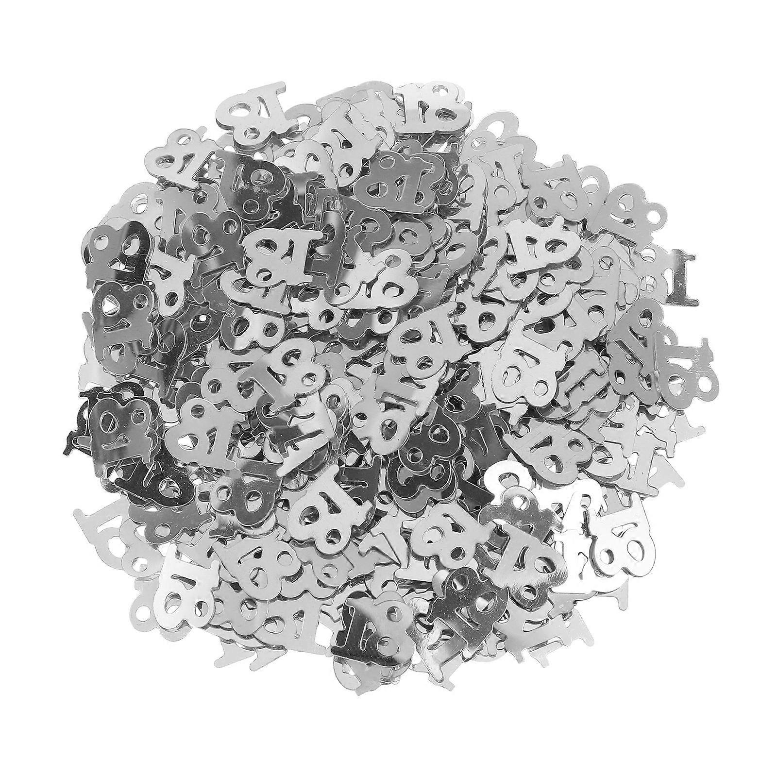 Birthday Confetti Monochrome Sequins for Throwing 3000Pcs