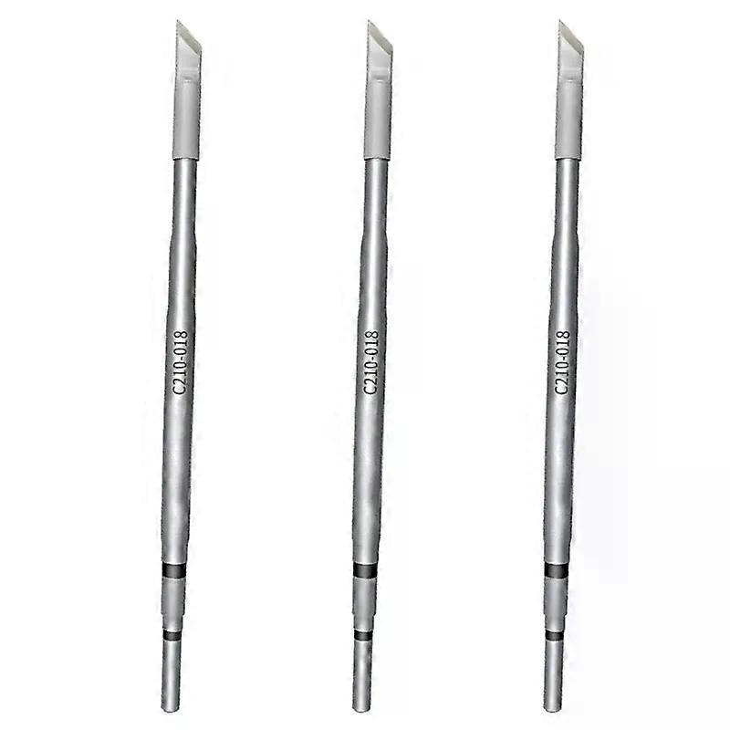 3X C210 Series Soldering Tip Lead-Free Solder Welding Head For JBC T210 Handle For Sugon T26 T26D Soldering Station(018)