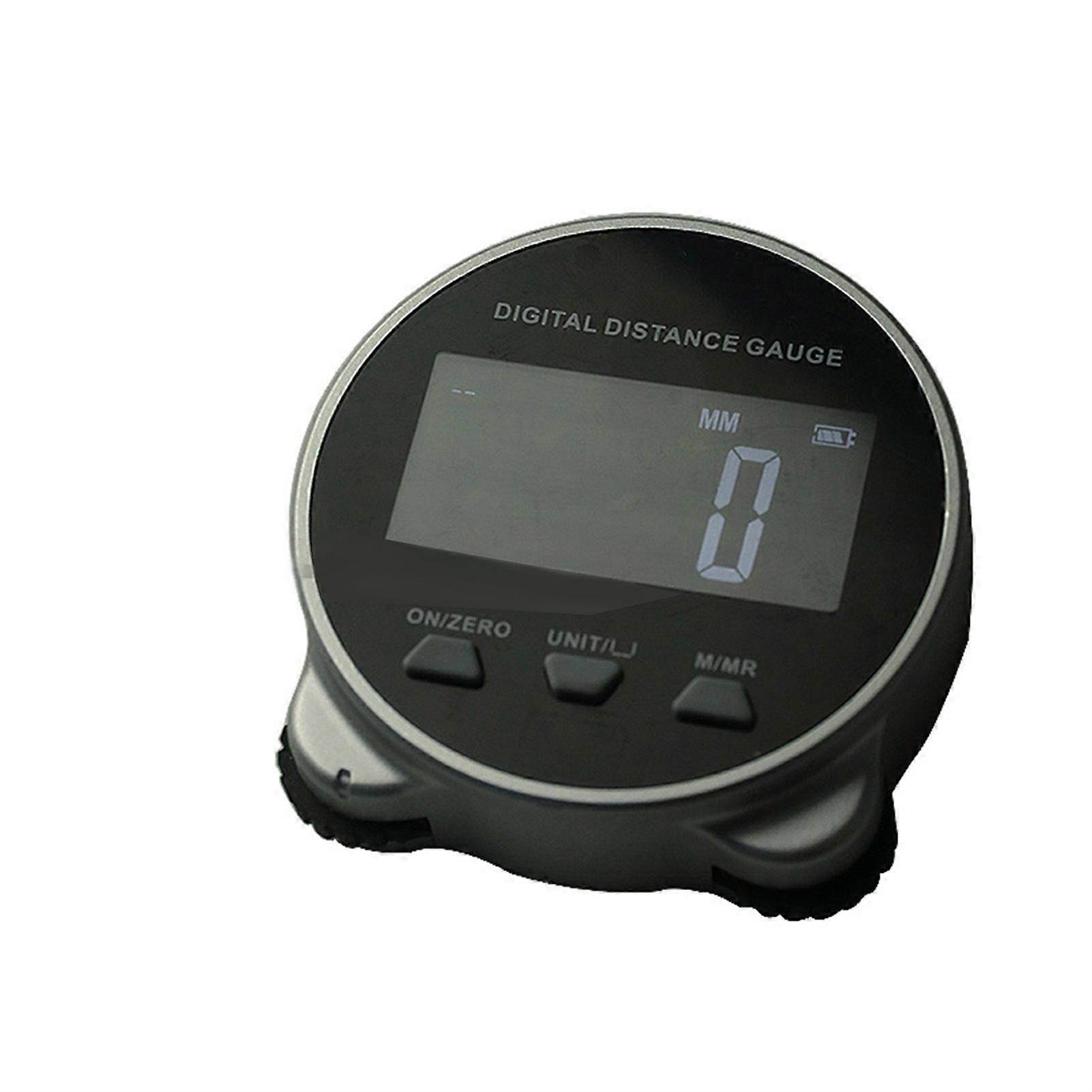 Tape Measures, Digital Display Roller Ruler 199.999m Semiconductor Microprocessor Electronic Rolling Ruler for Measurement