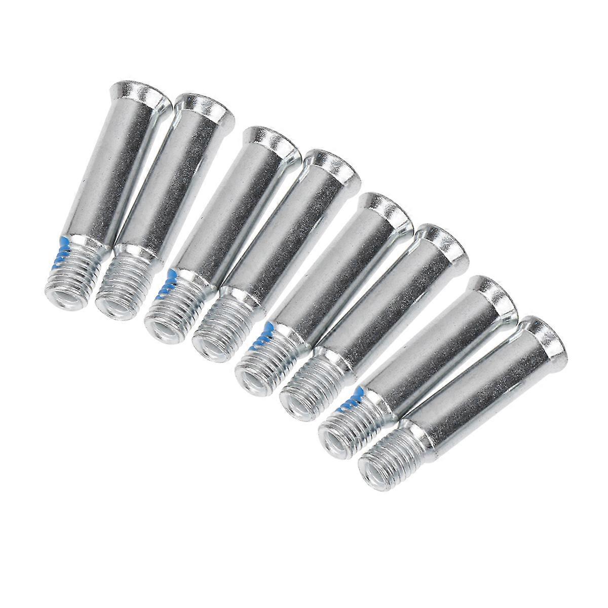 Skates Nuts 14Pcs Metal Replacement Screws for Roller Skates