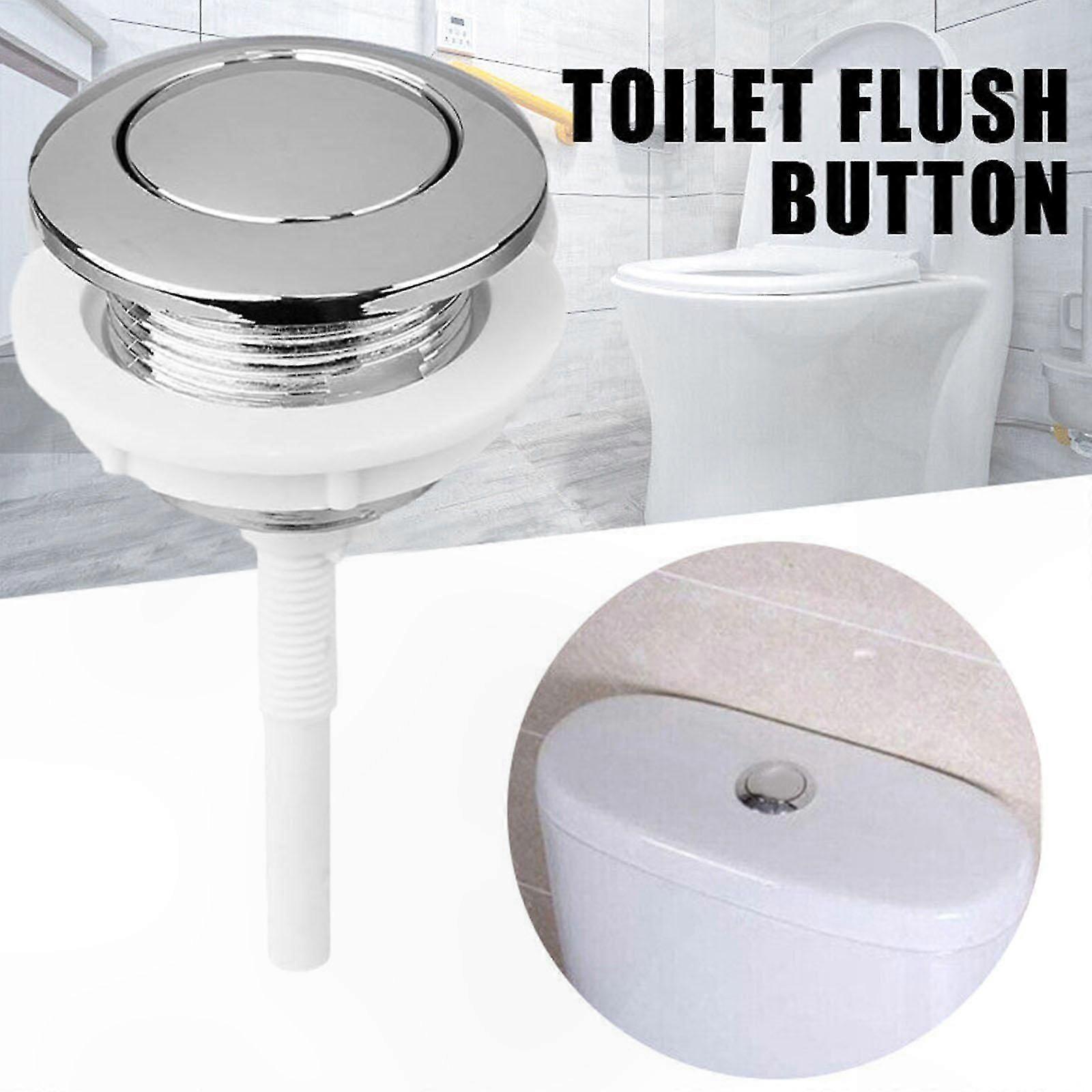 Single Flush Push Button for Toilet Water Tank Replacement