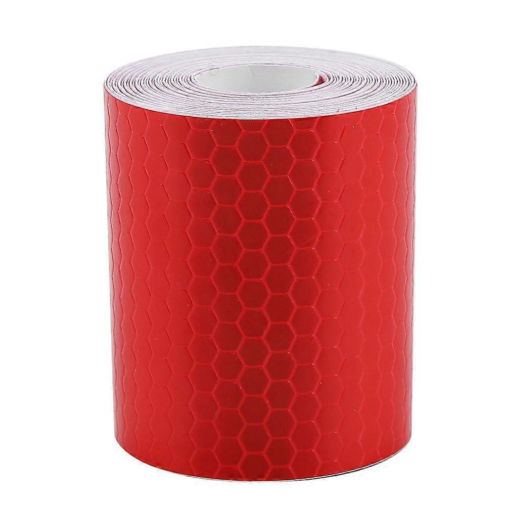 5cmx3m Safety Adhesive Reflective Tape Roll Sticker For Trailers Cars Bikes Red