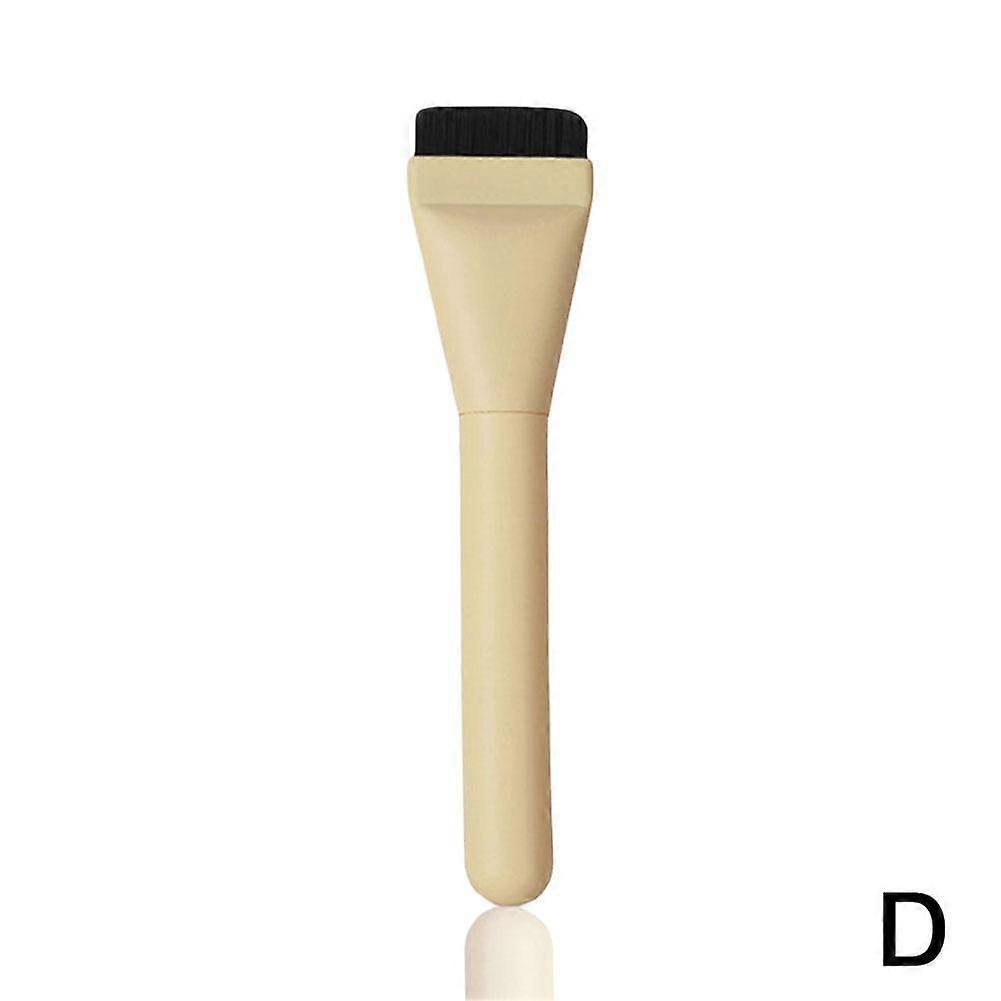 Ultra Thin Flat Foundation Brush Lightweight Soft Flexible for Natural Traceless Makeup