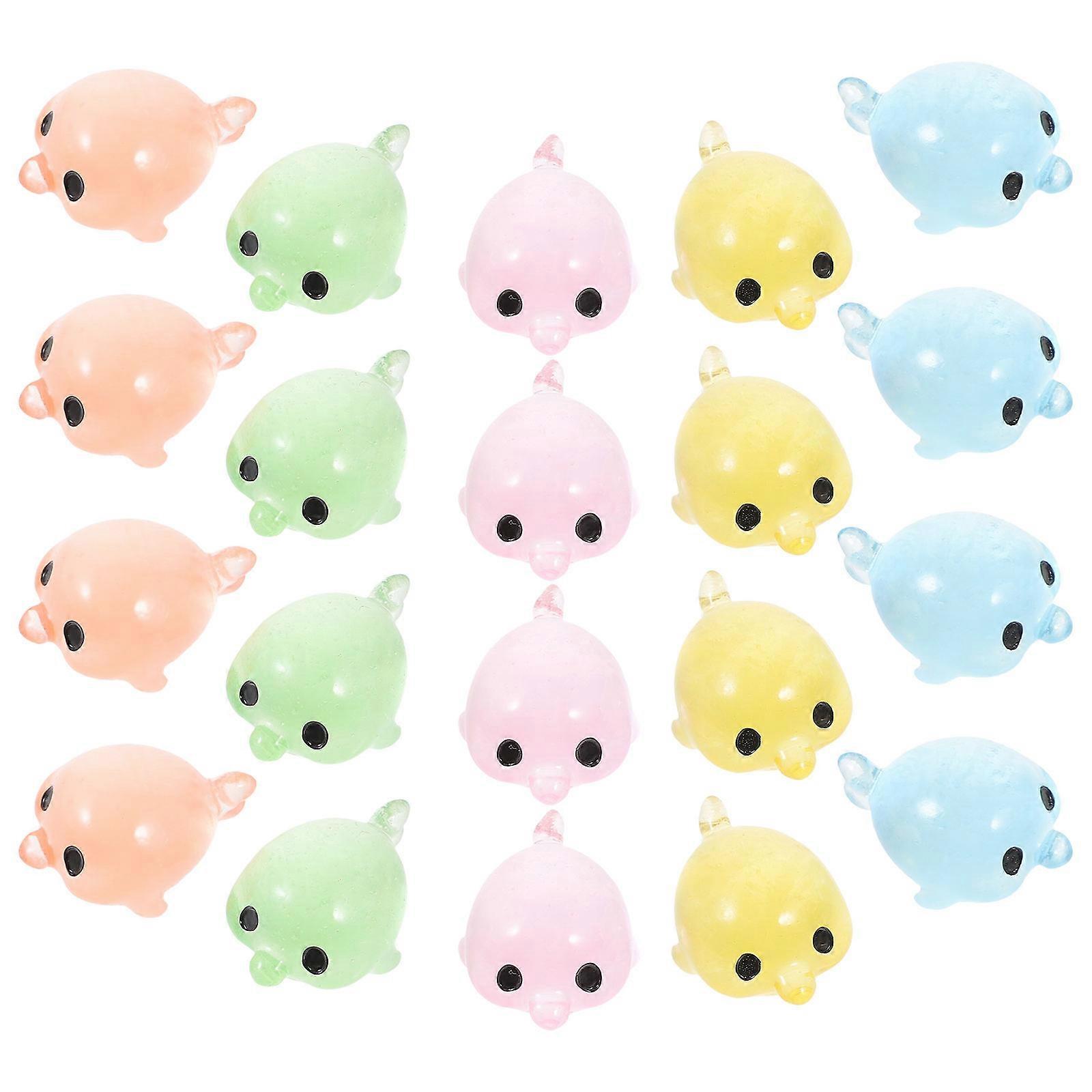 Dolphin Figurine Resin Decoration for Garden 60Pcs Resin Dolphin Models
