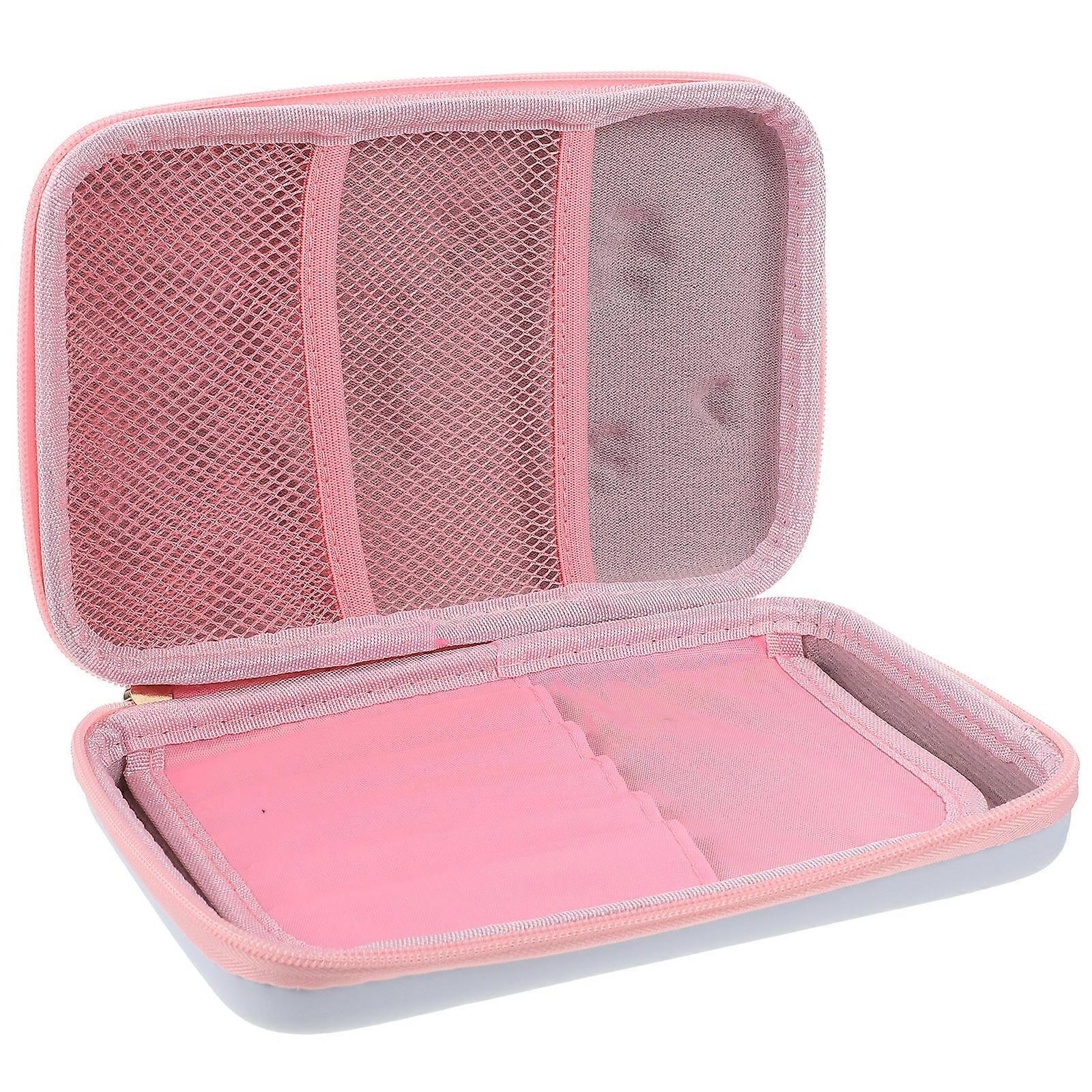 Pencil Pouch With Zipper 3Pcs Large Capacity Cartoon Pattern Ideal For Organizing School Supplies Durable And Lightweight