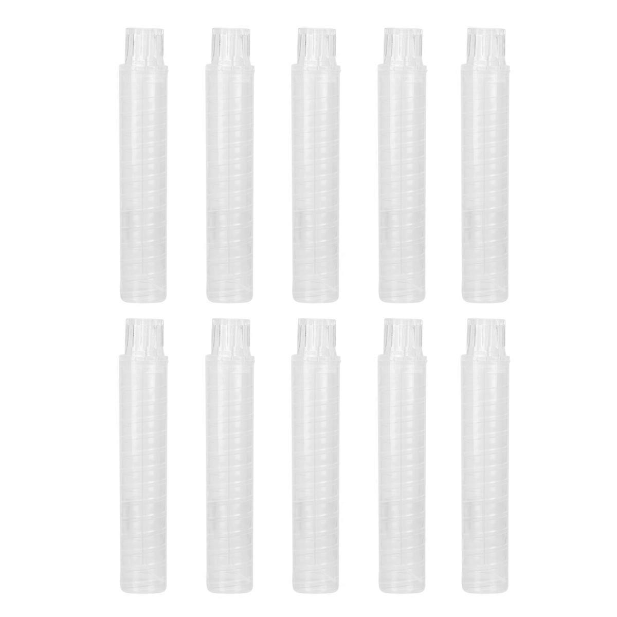 Plastic Chalk Holder for Chalk Use 30Pcs Transparent Clips