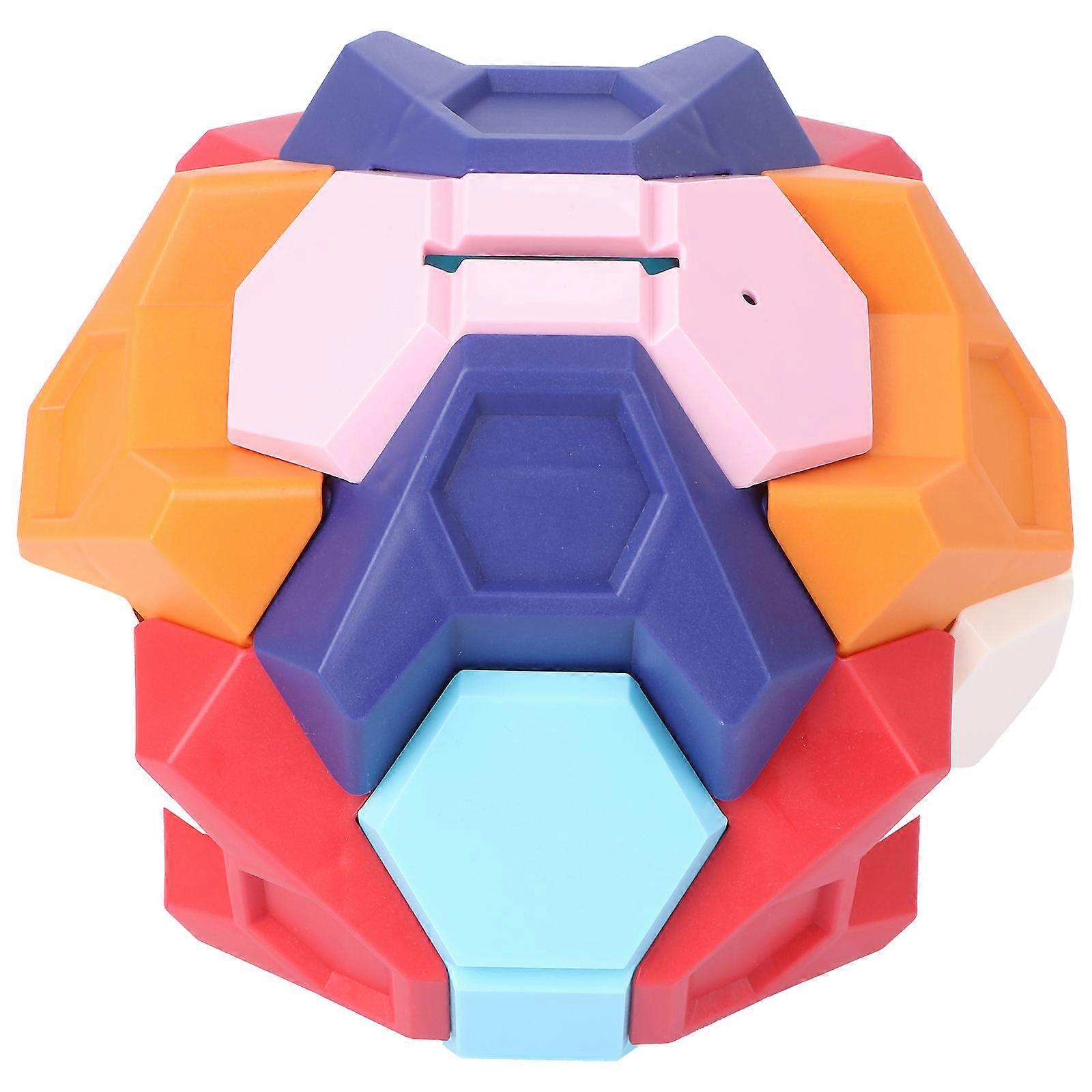 Saving Pot Building Block Money Box for Educational Use 2Pcs Assorted Color
