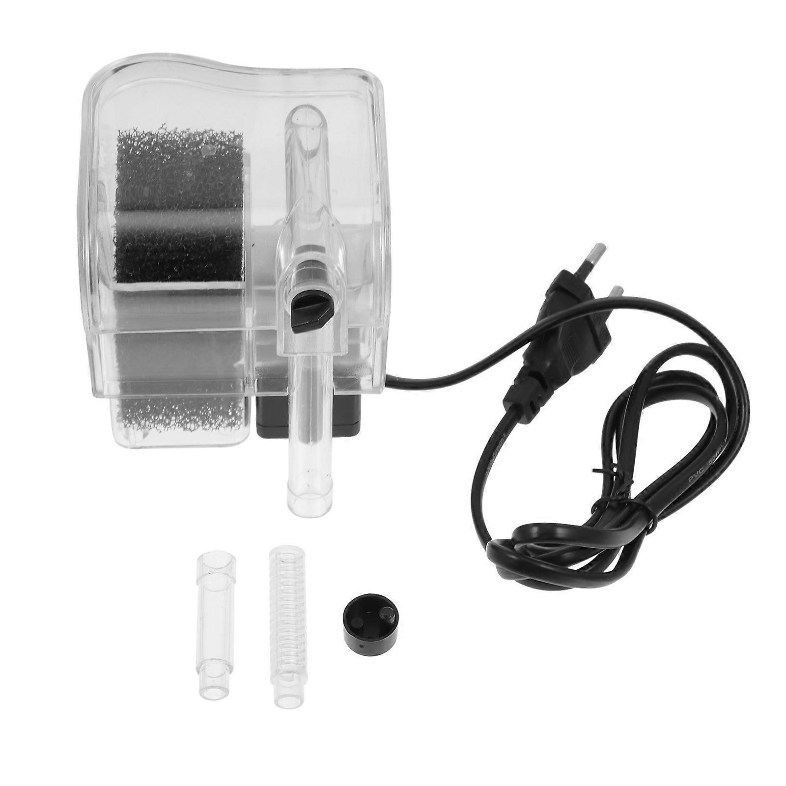 External Aquarium Filter Mini Waterfall Filter for Fish Tank 3Sets Hanging