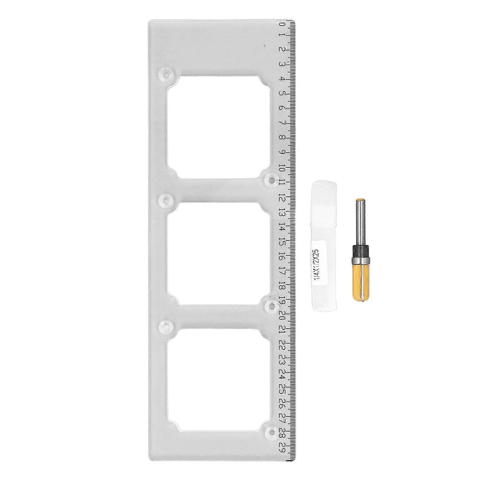 Wysokiej jakości lokalizator akrylowy + nóż prosty profilowany 86 box switch socket