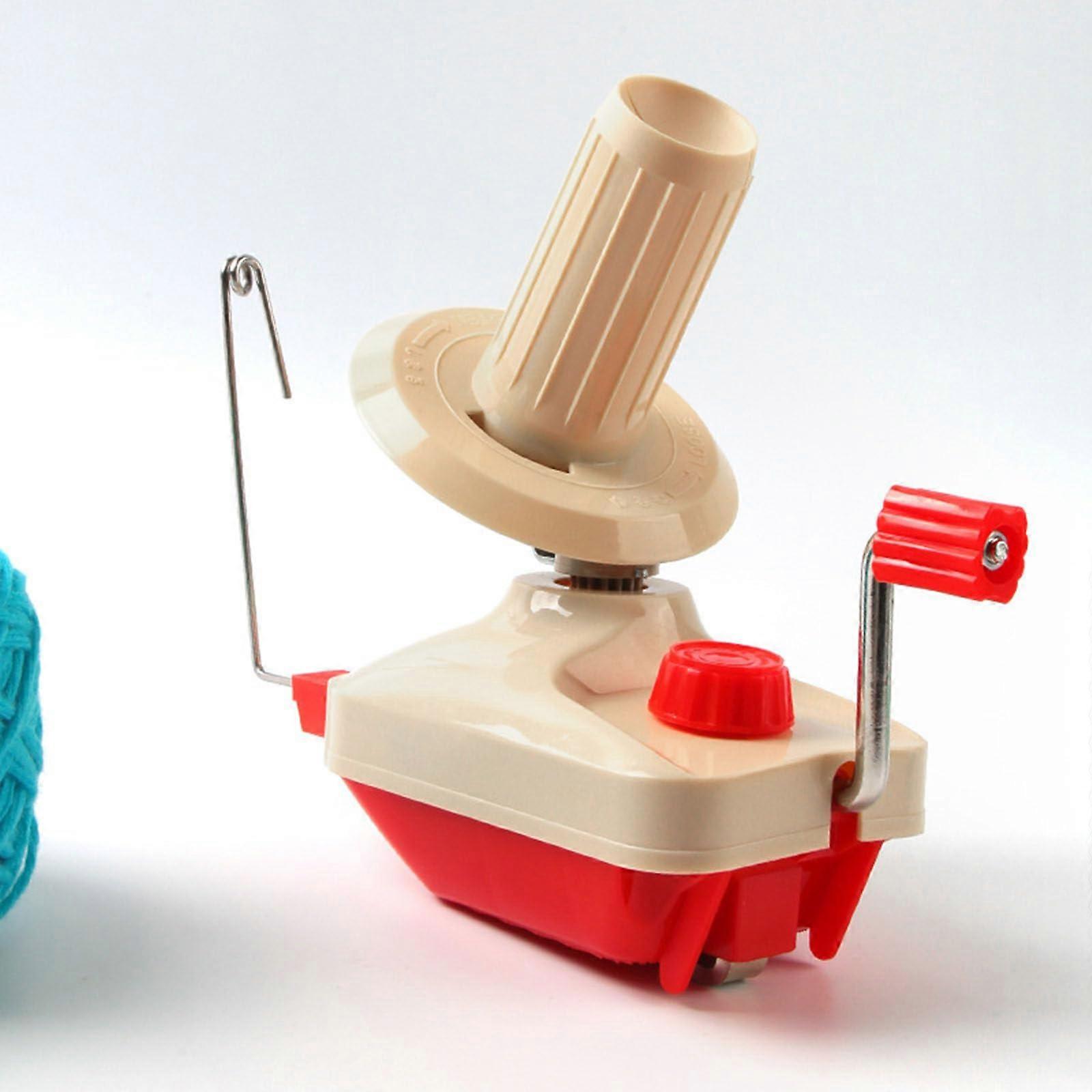 Yarn Ball Winder - Hand Operated Wool Winder Machine with Tabletop Clamp for Easy Yarn String Ball Making for Beginners