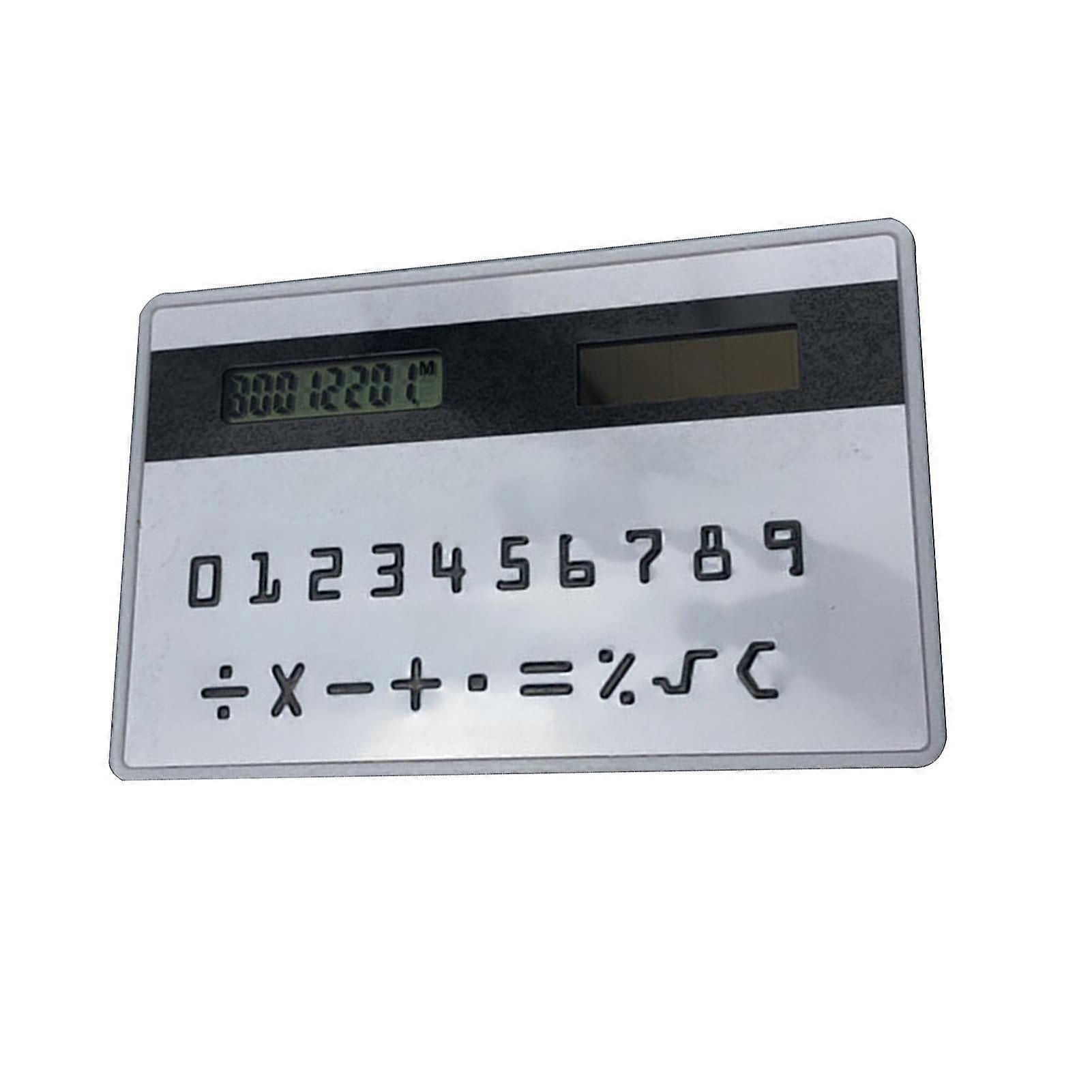 2025 Student Calculator Creative High Accuracy Solar Powered 8-Digit Display Mini Calculator School Supplies