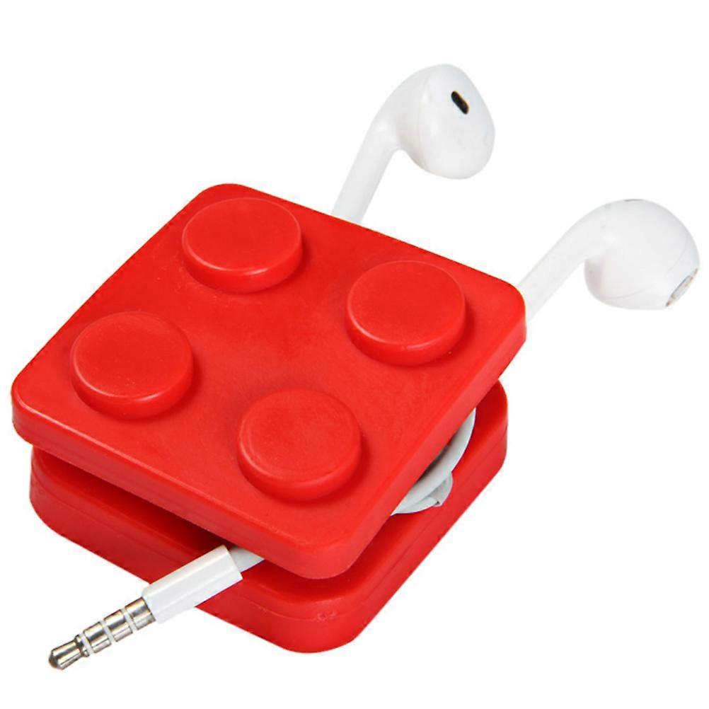 Cable Holder Mini Earphone Cord Manager for Earphone Use Red