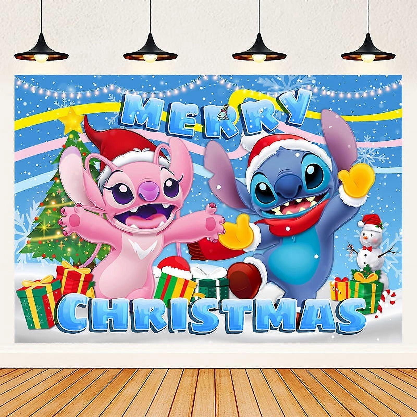 Stitch Theme Birthday Party Decorations, Stitch Birthday Party Backdrops, Stitch Birthday Party Cake Table Decorations Photo Props