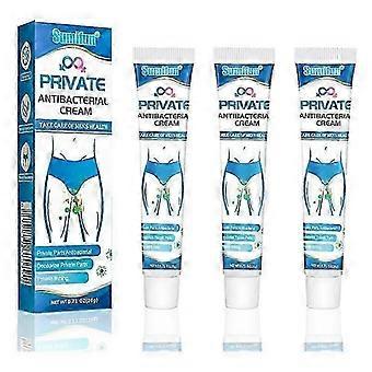 3 piezas de crema antipicazón para hombres, crema de cuidado privado, ungüento desodorante antibacteriano antipicazón 20g_Lucky_B