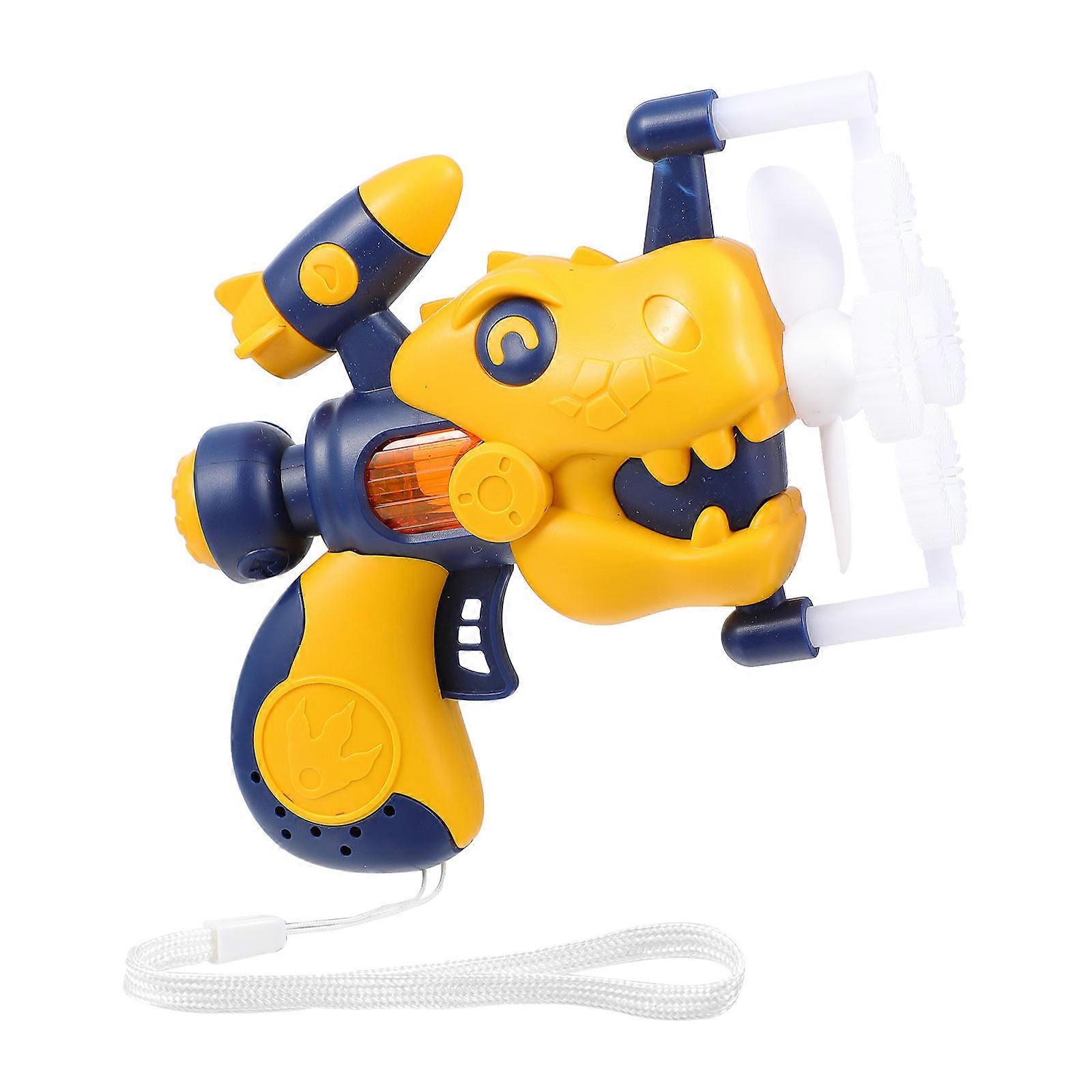 Electric Bubble Machine for Kids with 2Sets Cartoon Children Bubble Maker