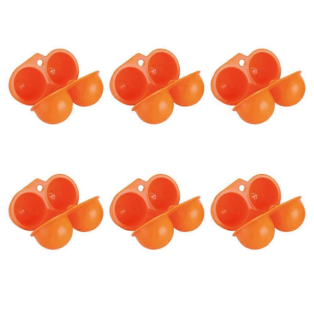 Egg Storage Container Egg Case for Storage Use 12Pcs Assorted Color