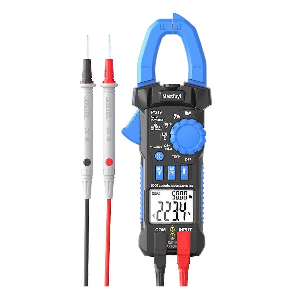 Digital Clamp Meter RMS Current Voltage Inrush Current Test High Multimeter Auto Range True