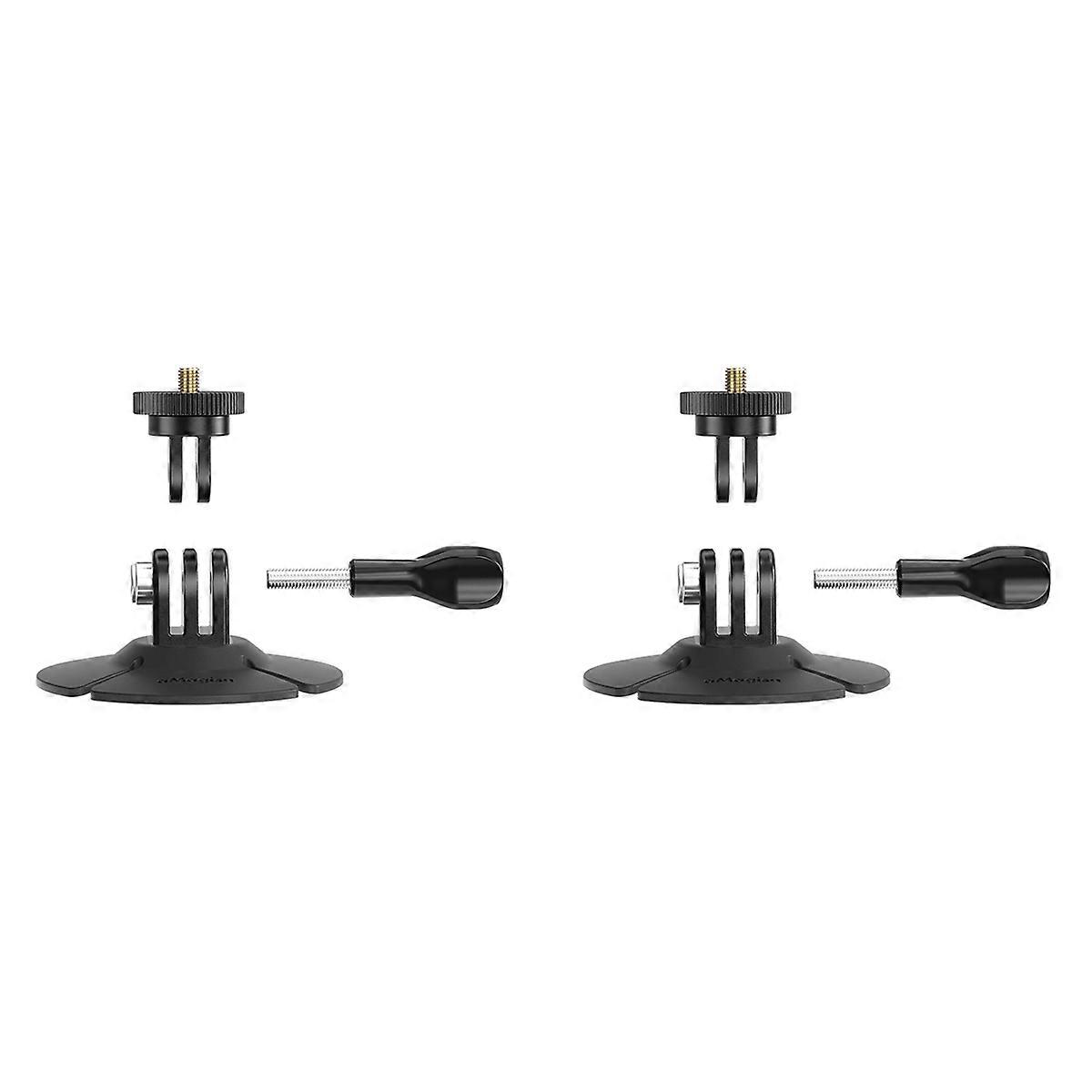 2X Flexible Adhesive Base for // Action Camera Motorcycle Helmet Curved Flat Mounts
