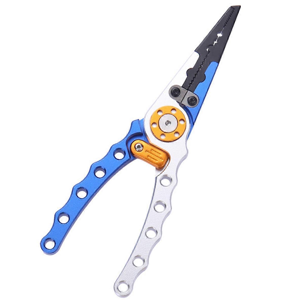 Aluminum Multitool Fishing Pliers Hook Remover Line Cutting