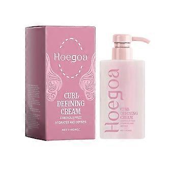 Hair Curl Defining Cream, Curl Defining Cream, Curl Cream for Curly Hair Anti Frizz, Moisturizing, Smoothing for Curly & Wavy Hair 114g