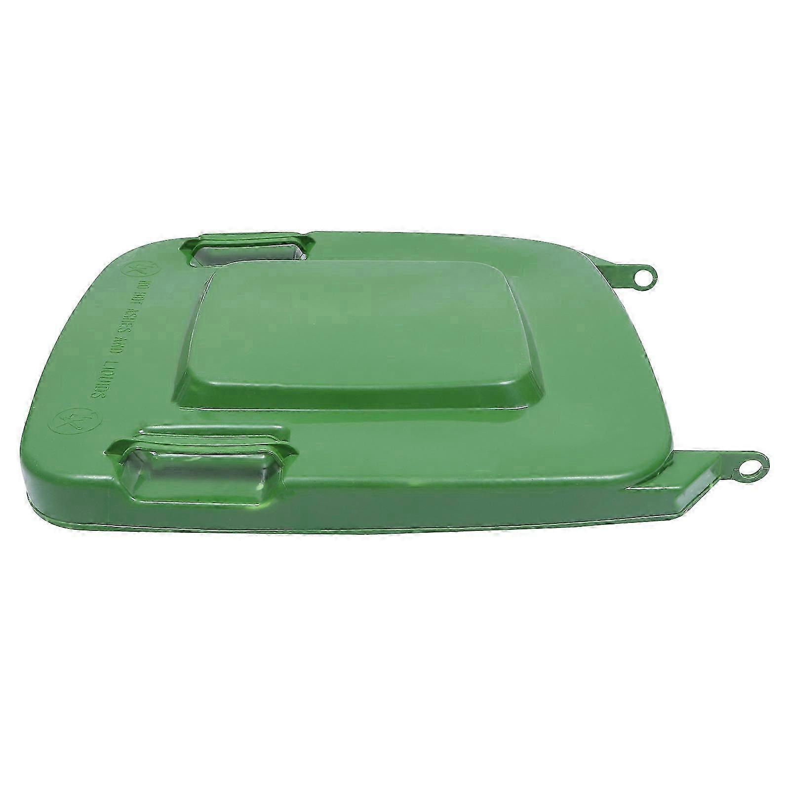 Plastic Trash Can Lid 240L Compost Bin Lid Waste Bin Cover to Prevent Fading Warping and Cracking
