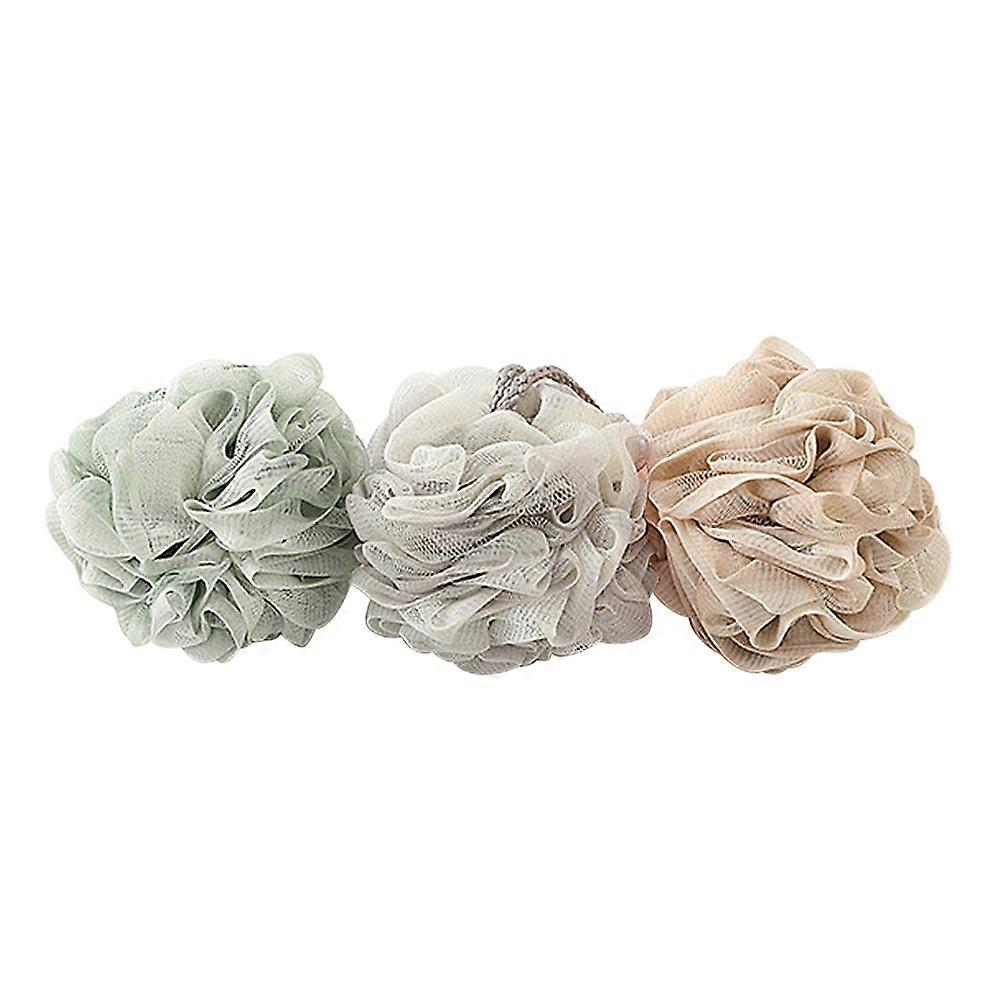 Bath Ball Large Shower Scrubber for Exfoliating 9Pcs Assorted