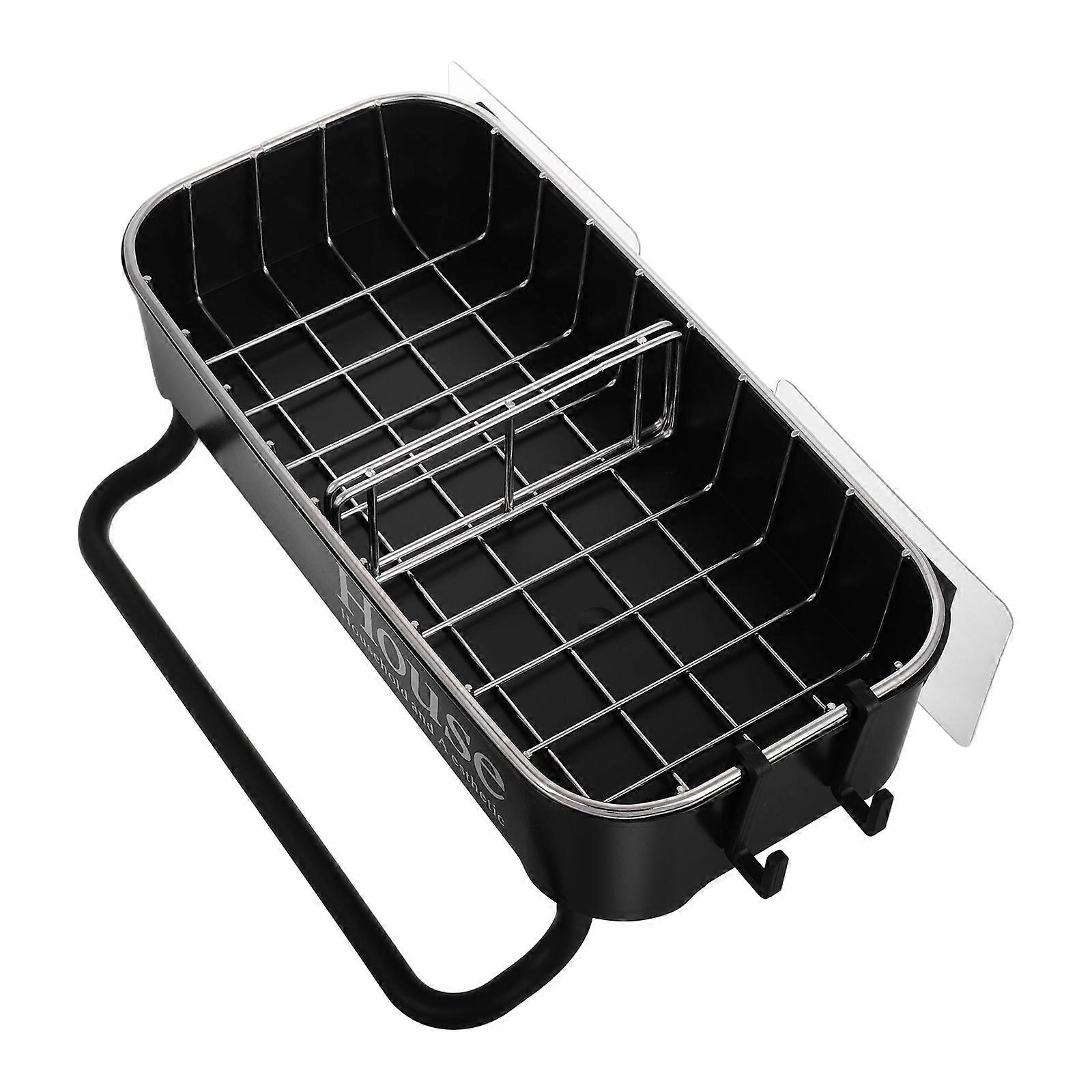 Kitchen Wall Organizer for Shower Storage 2Pcs No Drilling Bathroom Rack