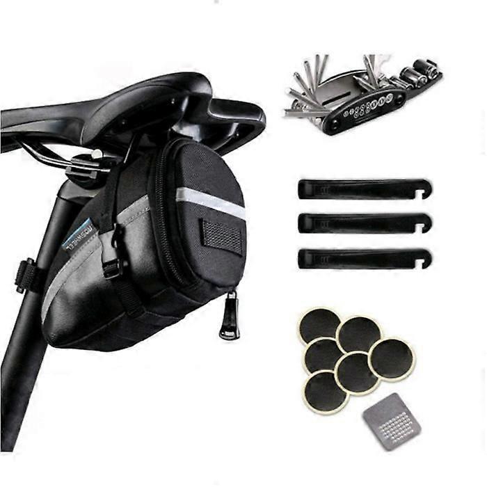 Tool Kit - Unspecified - Bicycle Repair - 3 in 1 - Polyester - Stainless Steel