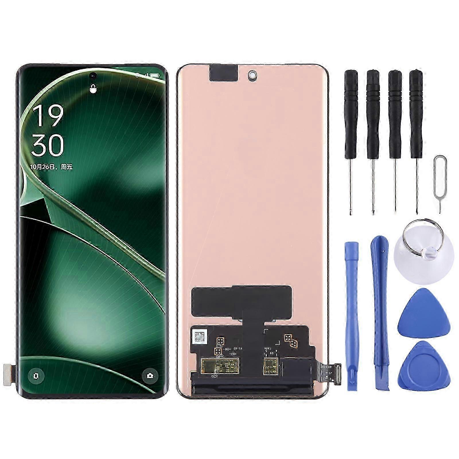 AMOLED Material COMPATIBLE LCD Screen for OPPO Find X6 With Digitizer Full Assembly