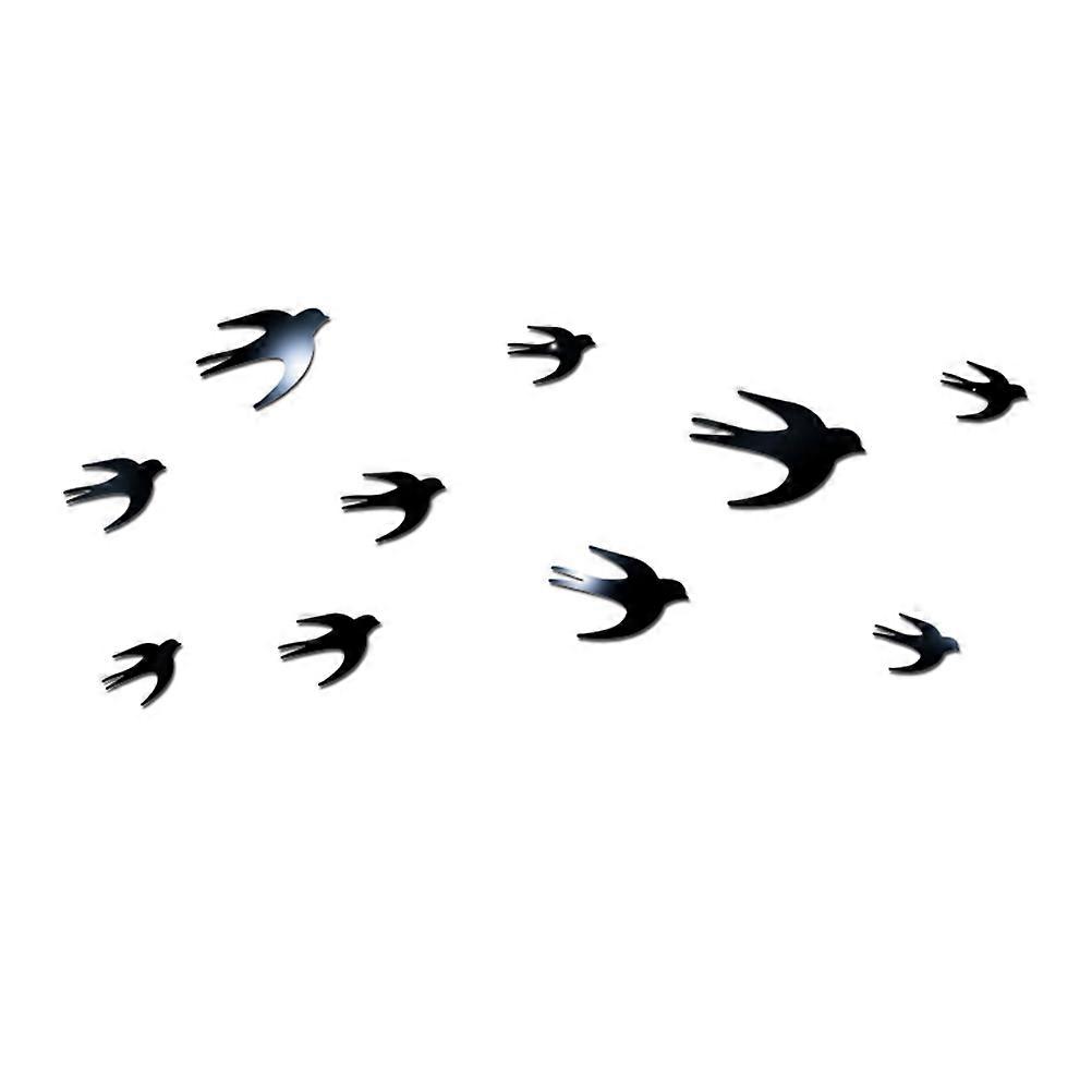 Acrylic Wall Sticker DIY 3D Crystal Mirror for Wall Decor Use 3Pcs