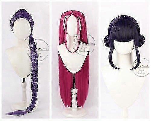 Perruque K-pop Mira Rumi Zoey Demon Hunters Stage Cosplay Wig Group Idol Hair!ZZ39