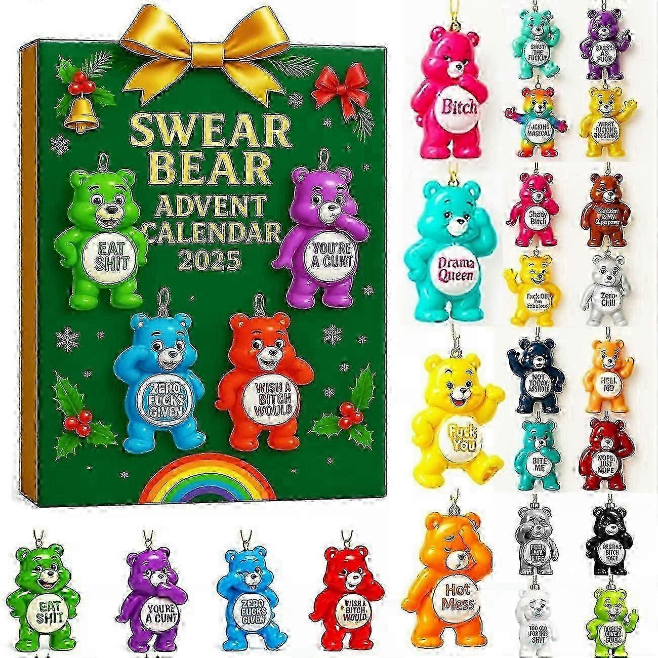Swear Bear Advent Calendar2025