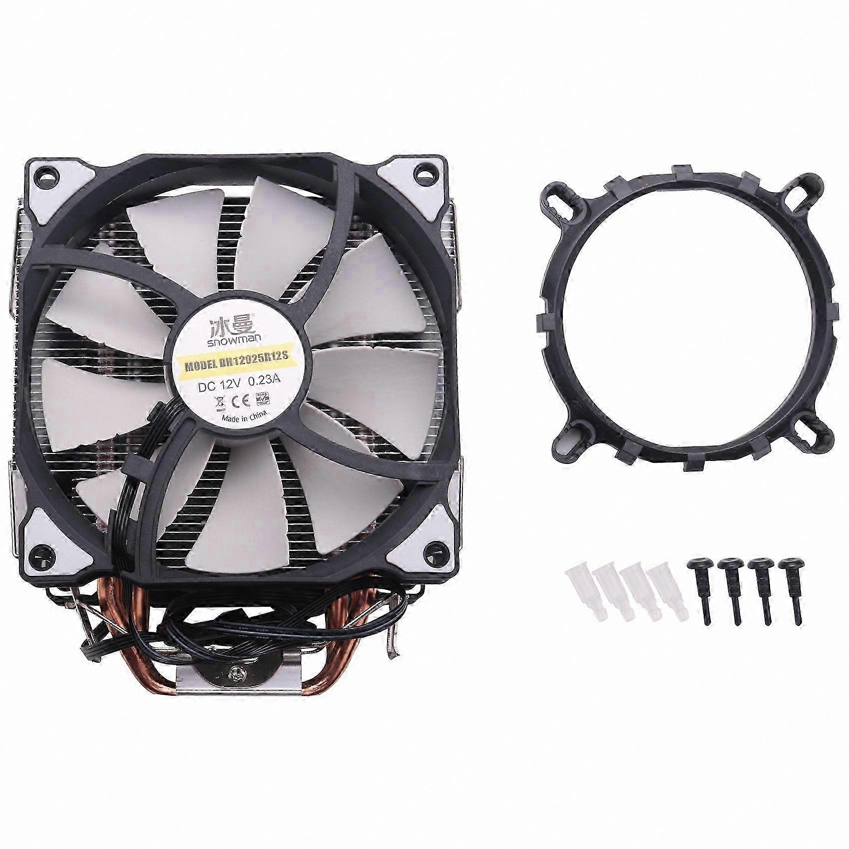 CPU Cooler with 5 Heatpipes, Dual Fans for Efficient Cooling Performance