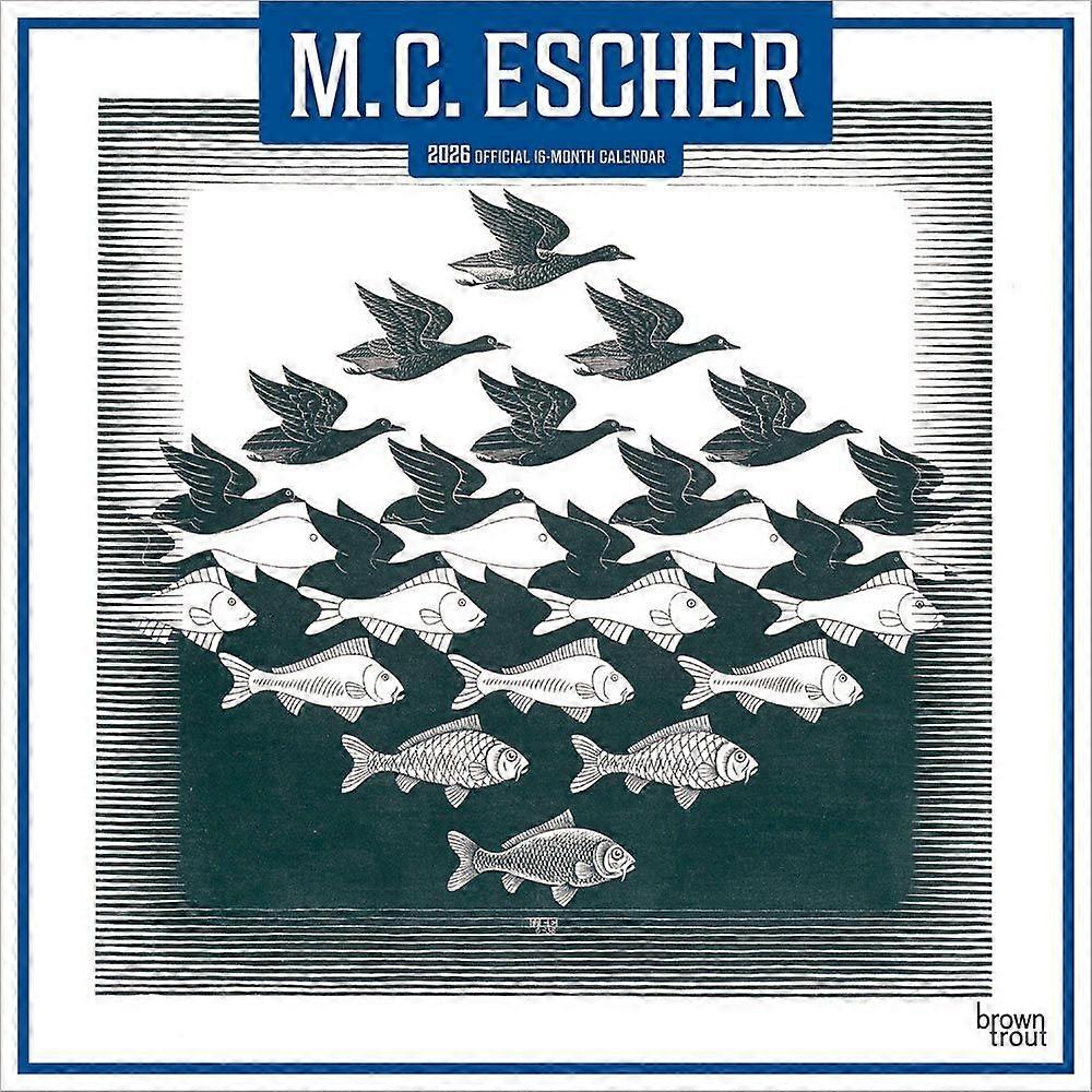 Browntrout M.c. Escher Calendar 2026