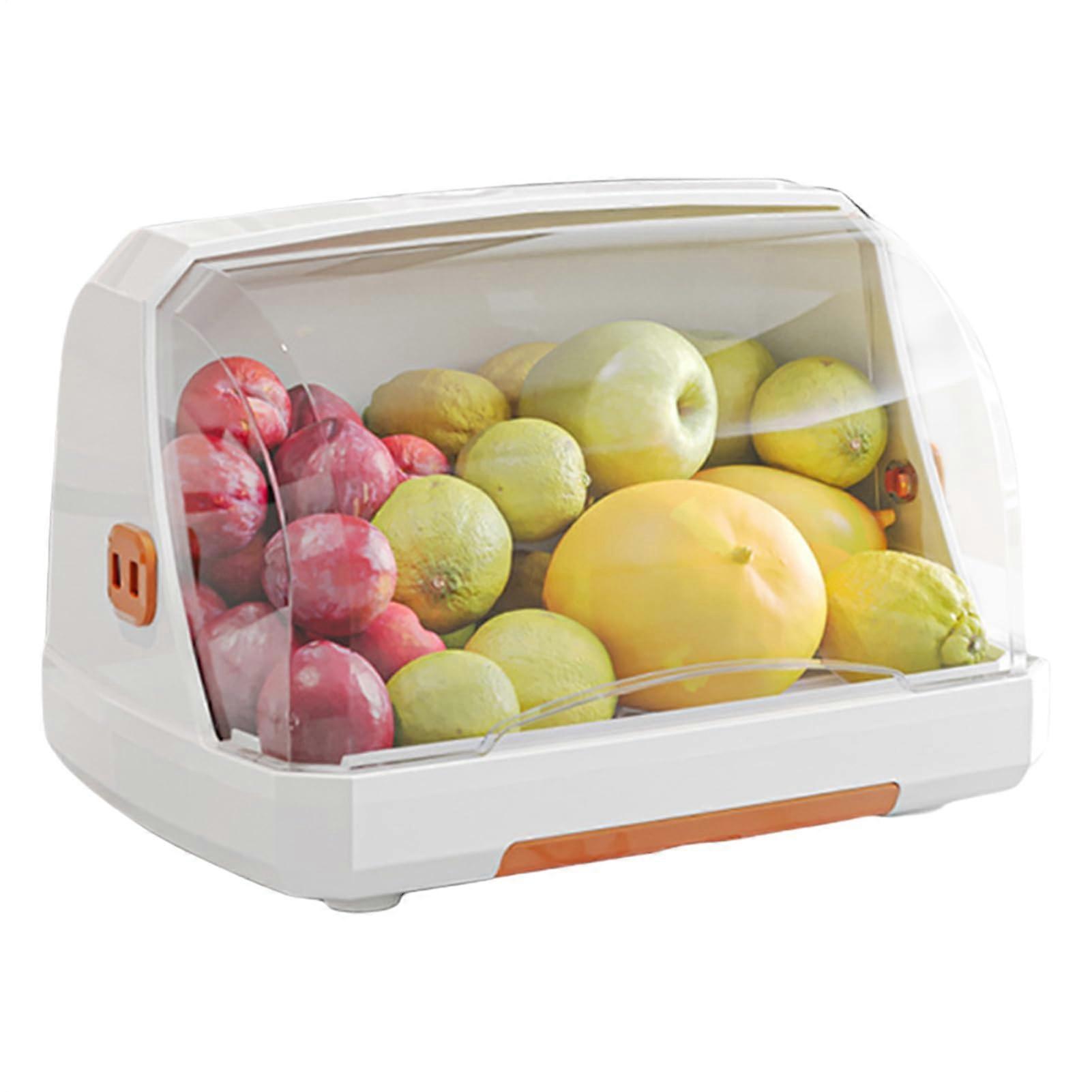 Baby Bottle Container With Removable Drain Tray And Clear Lid Cup Storage Nursery Kitchen Table