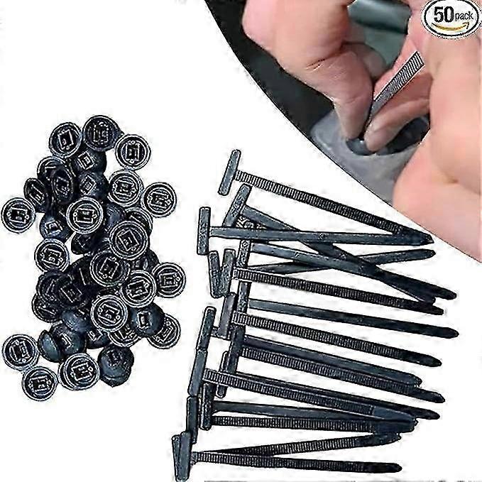 10-300Pcs Universal Nylon Cable Ties – Vehicle Accessory Replace Strap Buckles (Fasteners & Hardware)