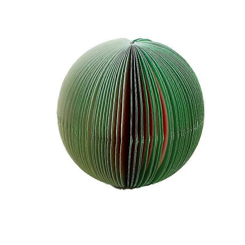 3D Watermelon Shape Memo Note Pads, Mixed Novelty Office Notepad
