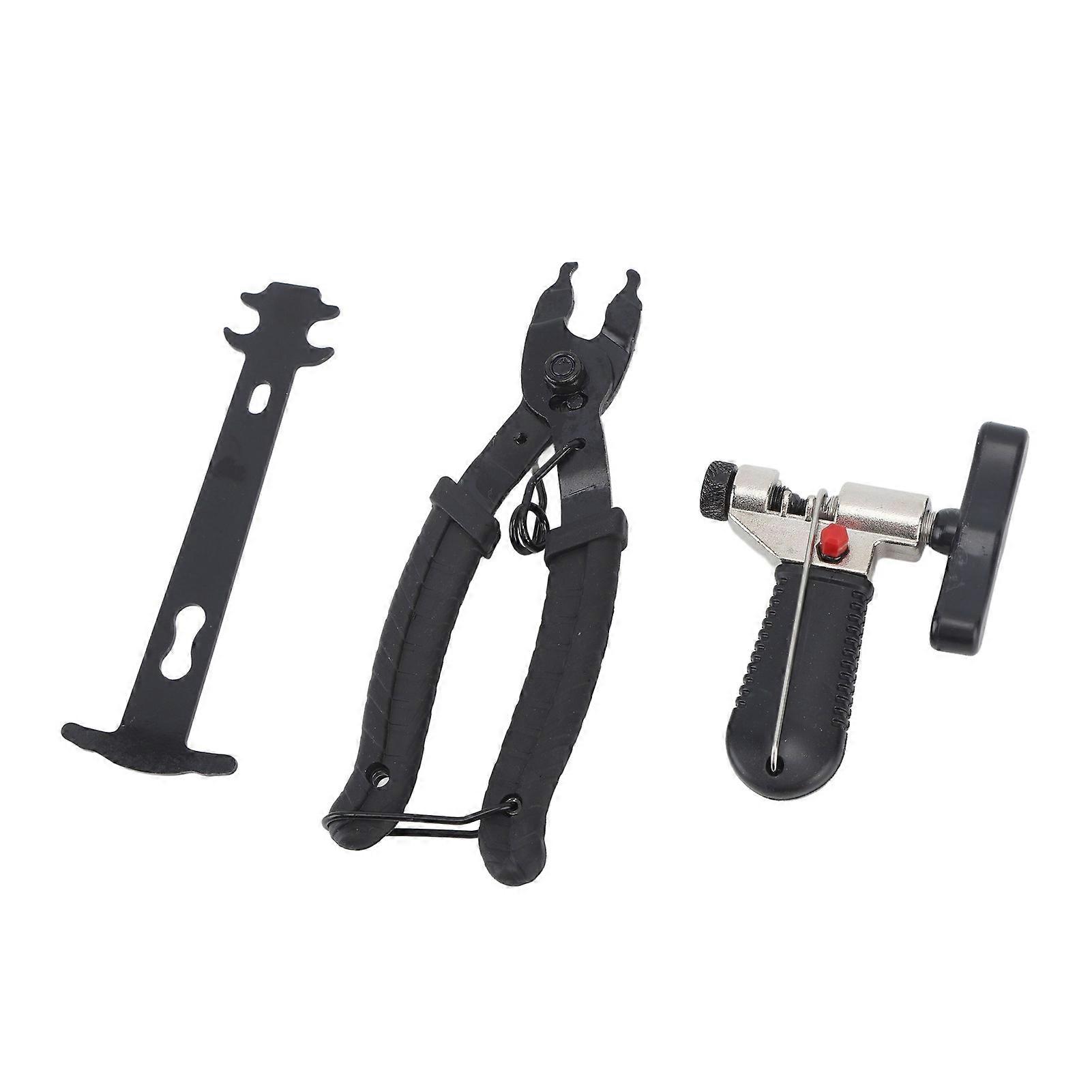 3pcs Bicycle Chain Tools Stainless Steel Removal Tools Universal Bike Chain Tools with Chain Hook 