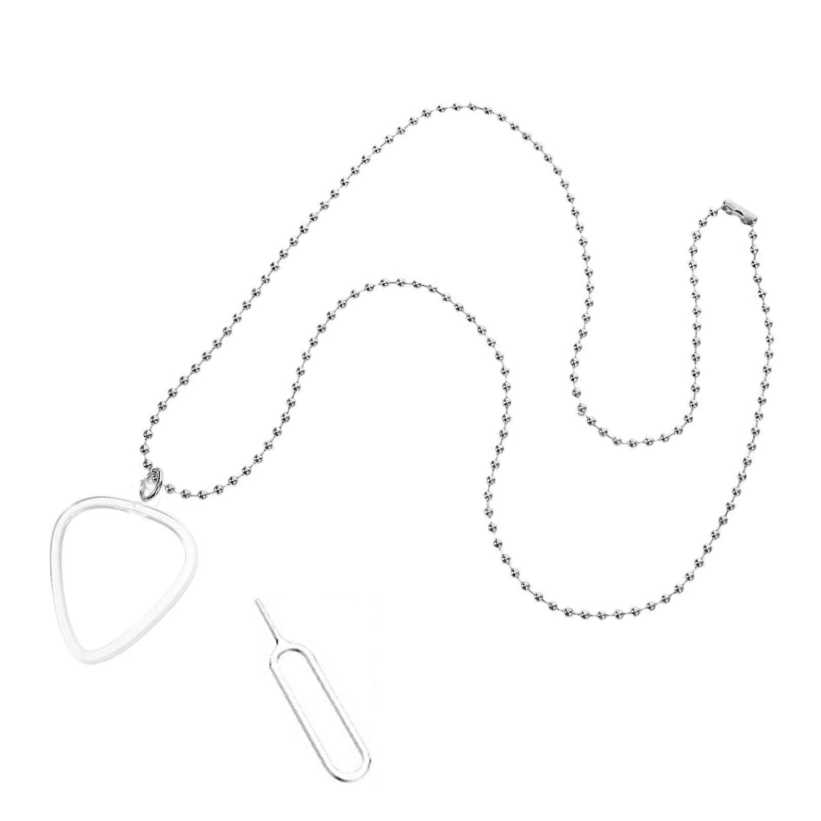 Fashionable Clear Guitar Pick keepers Charm Designed For Quick Access And Anti Loss Functionality Multicolor