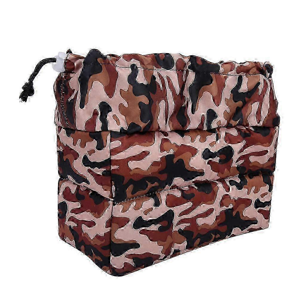 Shockproof Padded Partition Insert for DSLR Camera with Desert Camouflage Design - Inner Protective Case