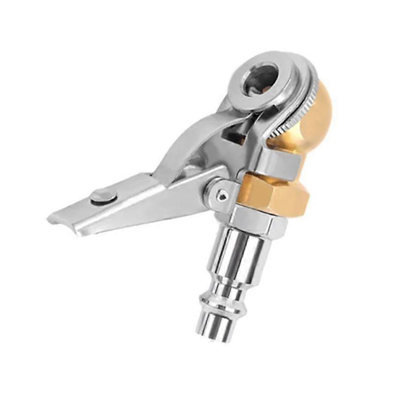 Ball Foot Tire Air Chuck Inflator Hose Tyre Inflator Gauge Fitting