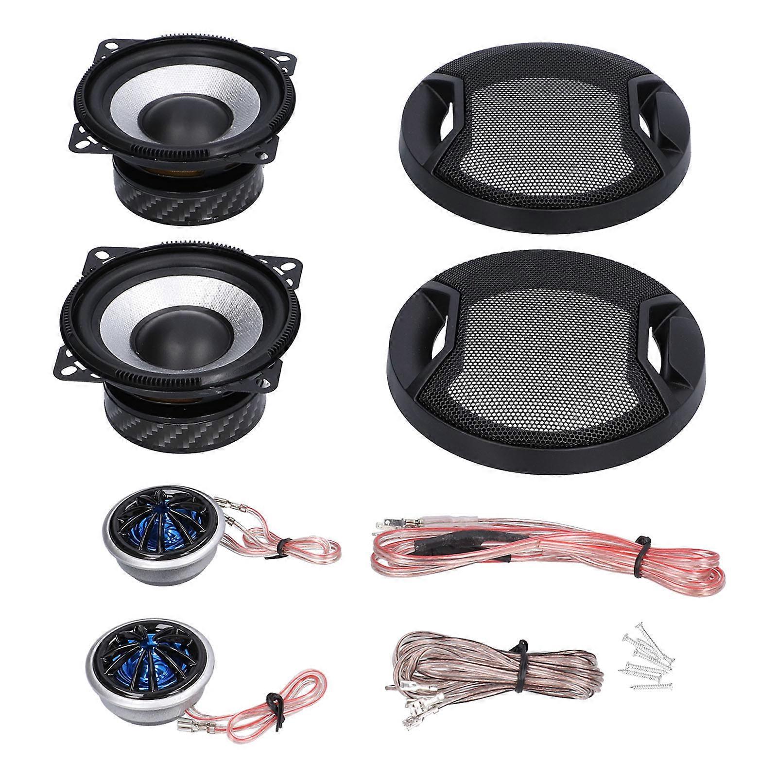 High efficiency tweeter for car with clear stereo sound