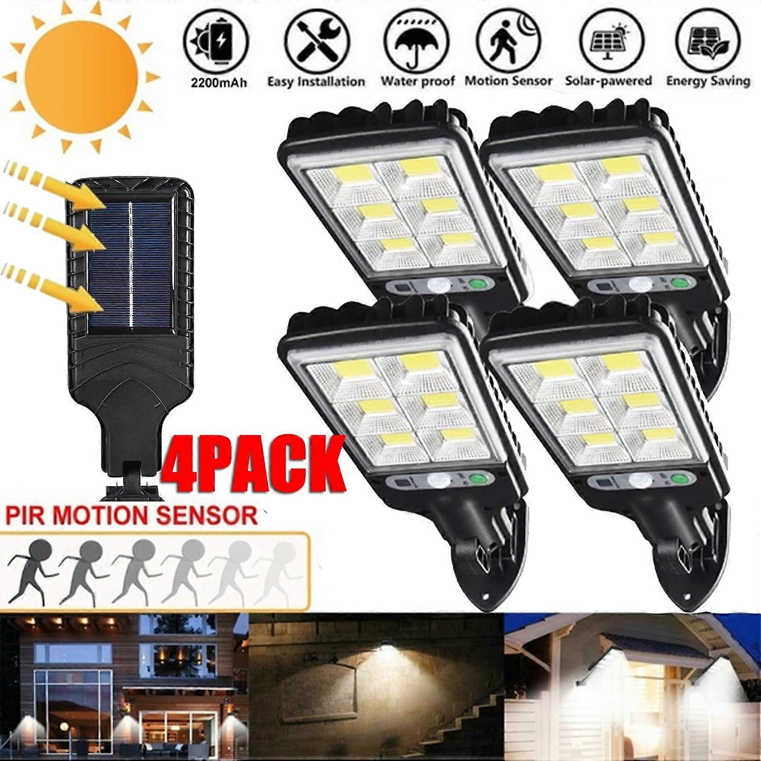 4/2/1packs Waterproof PIR Motion Sensor Wall Light