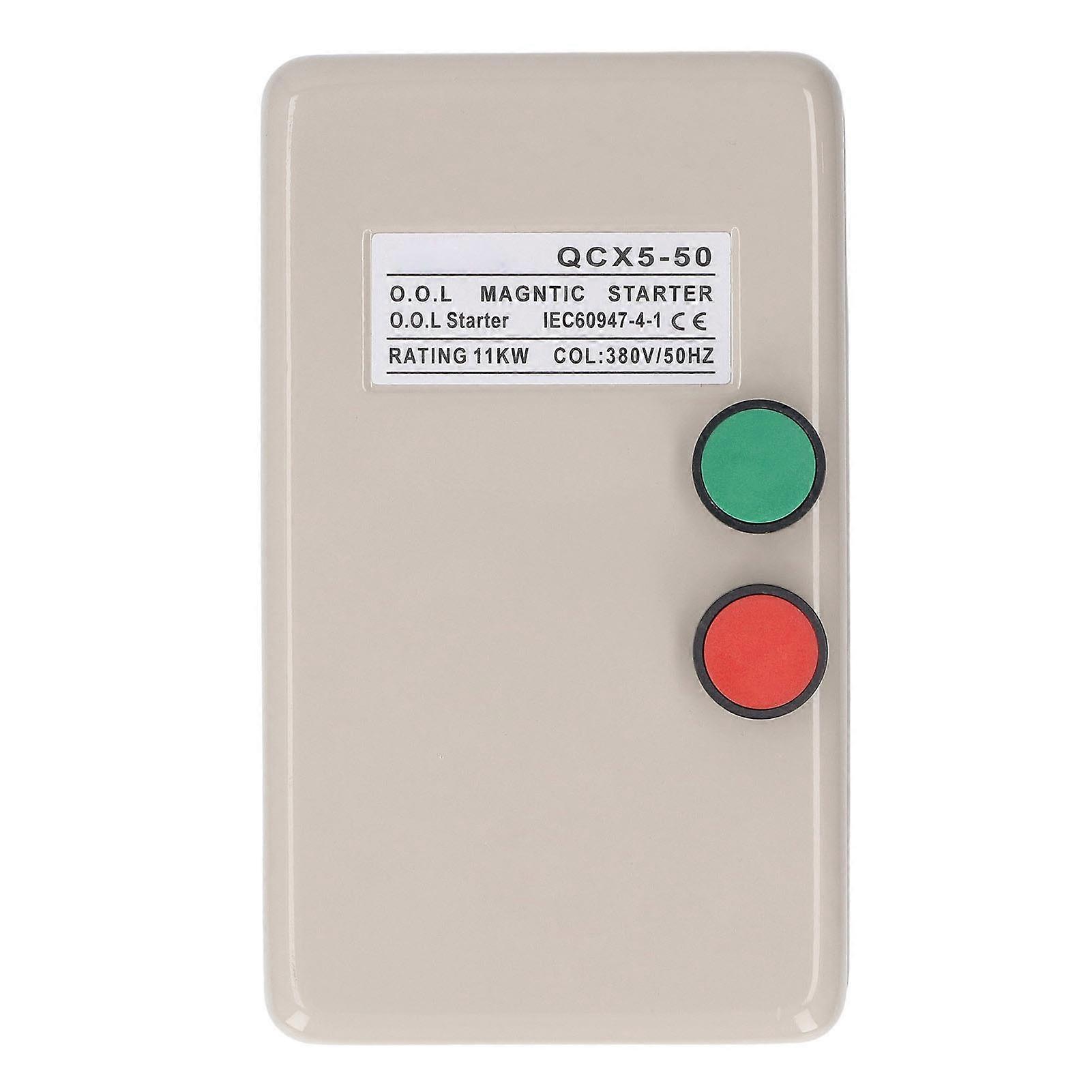 11KW Magnetic Motor Starter 380V 3 Phase Electric Motor Control Switch for 28‑45A