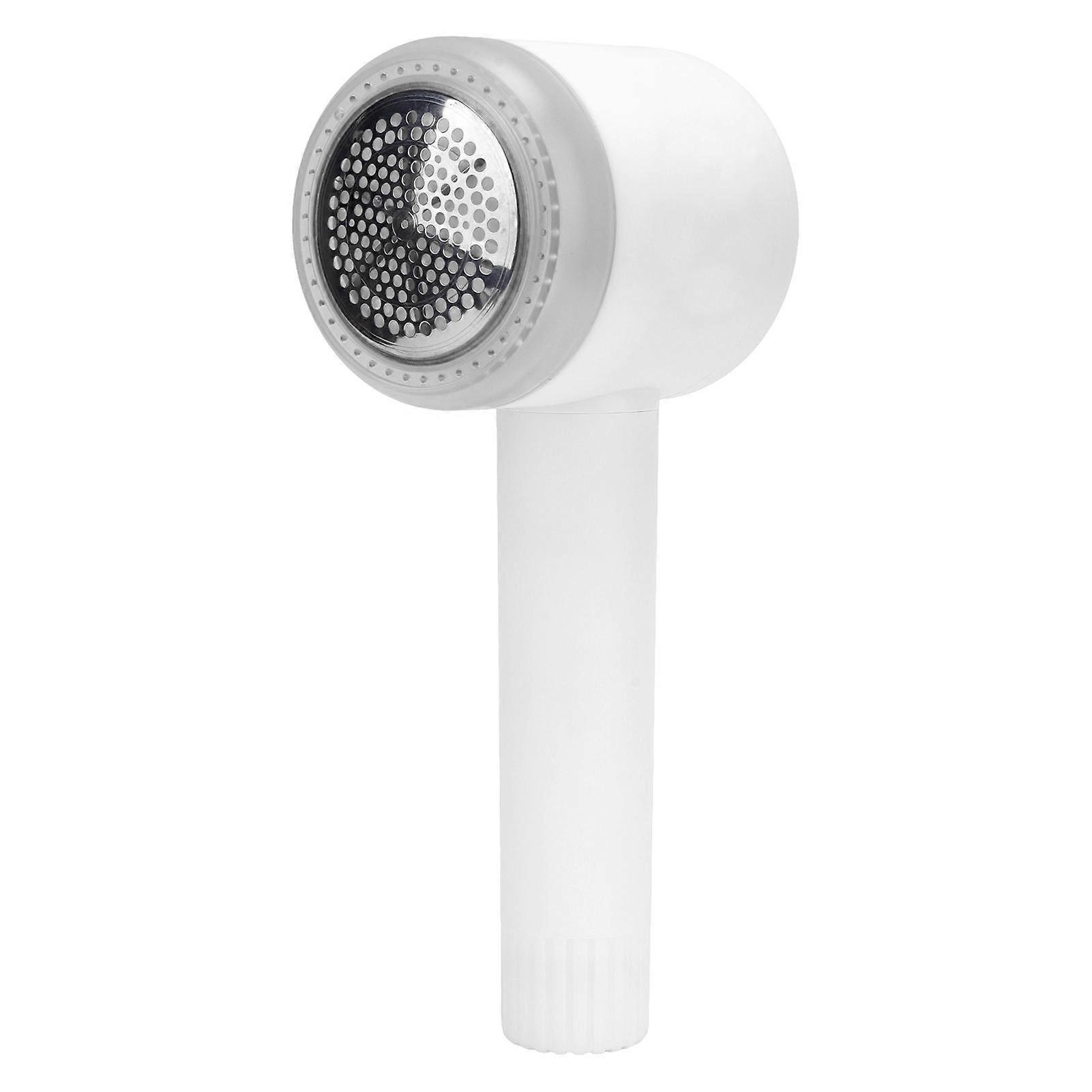 Electric Lint Remover USB Charging Portable 2 in 1 Fabric Fuzz Remover Lint Trimmer for Household White