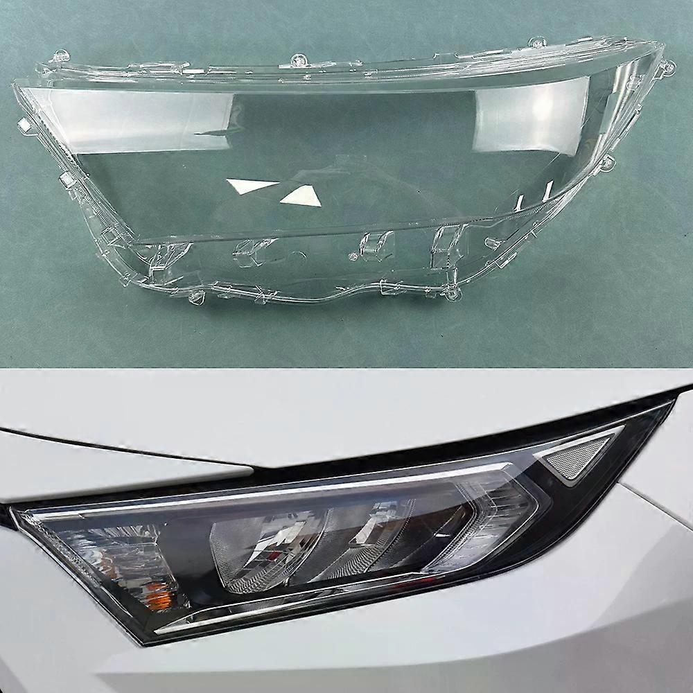 For Toyota Rav4 2020 2021 Headlamp Lamp Cover Headlight Shell Transparent Mask Lens Plexiglass Replace Original Lampshade