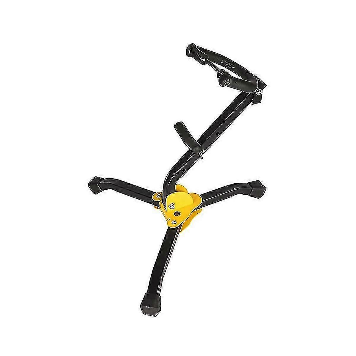 Saxophone Stand, Portable Folding Saxophone Stand - Adjustable Triangle Base, Musical Instrument Ac