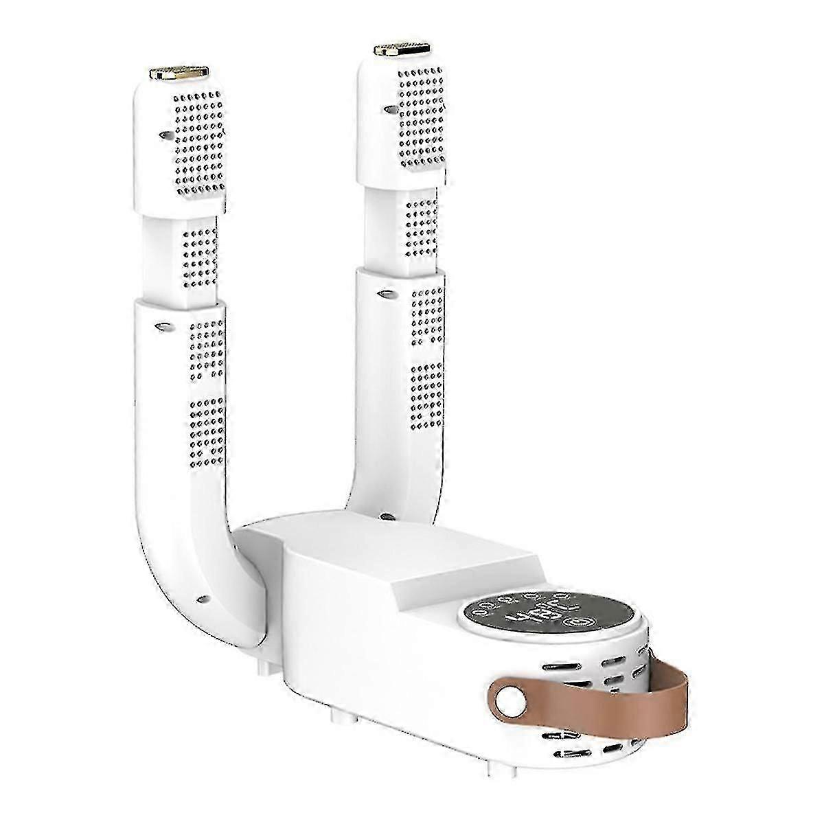 Portable Retractable Shoe Dryer with Timer Function, Odor Elimination & Sanitization for Home Travel Gym Use