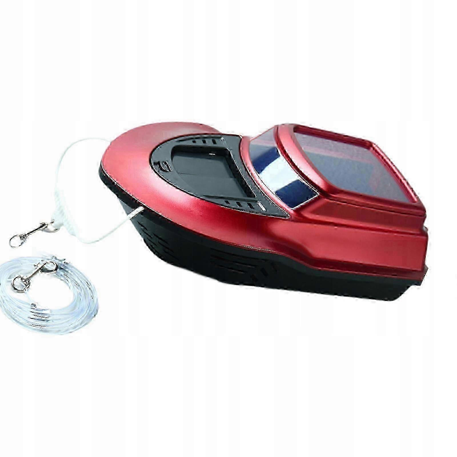 Fishing Baits Boat With 1m Rope Lightweight Baits Casting Feeder Baits Red hk