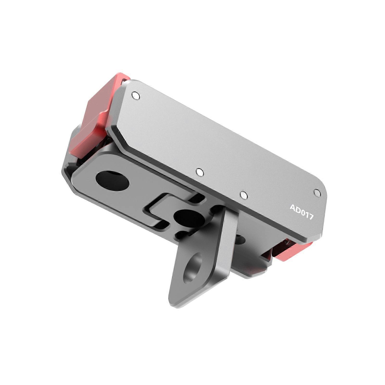 Magnetic Quick Release Mount Adapter For OSMO360/ACTION 5PRO/4/3/2 Cameras Mount Base With Foldable Double Claw Multicolor